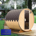 2m barrel sauna
