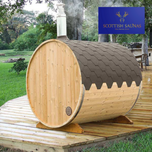 2m barrel sauna