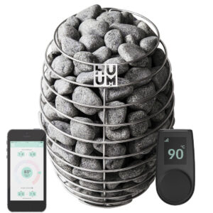 huum drop UKU wifi control panel equipped electric heater 6kw - Image 2